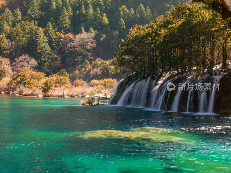 九寨沟秋景