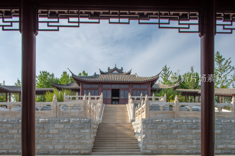 仿古建筑亭台楼阁