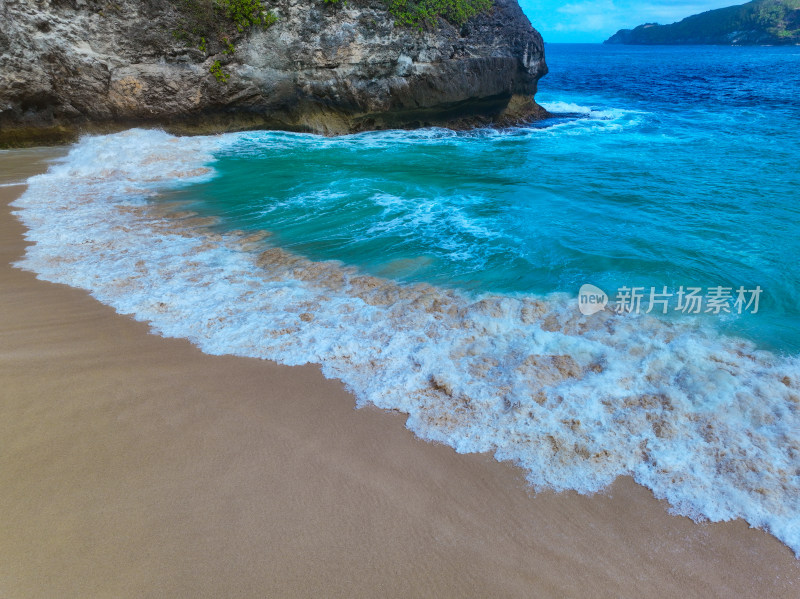 巴厘岛海岛风光航拍