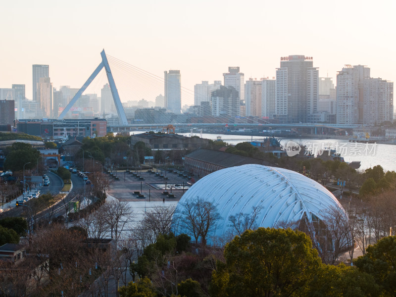 宁波三江口城市景色