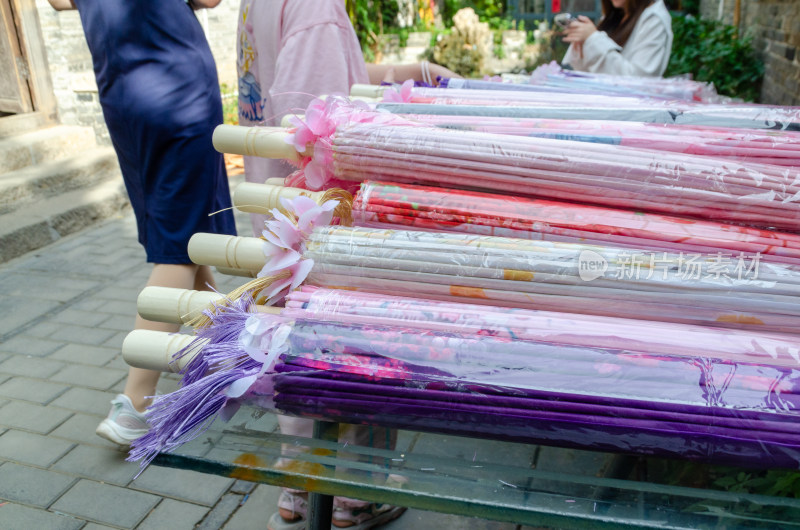 中国传统油纸伞花伞