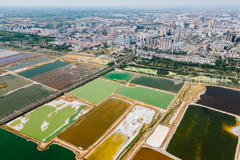 运城七彩盐湖景区