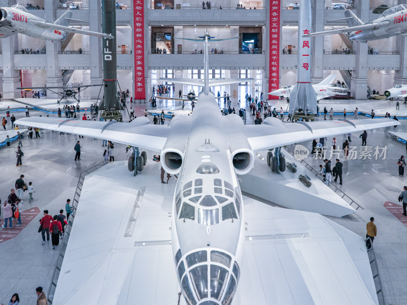 中国人民革命军事博物馆展出的各类战机