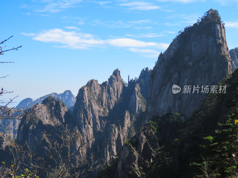 中国安徽黄山旅游风光