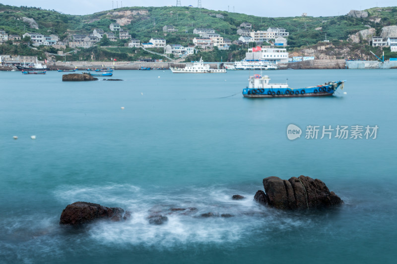 庙子湖岛的海湾