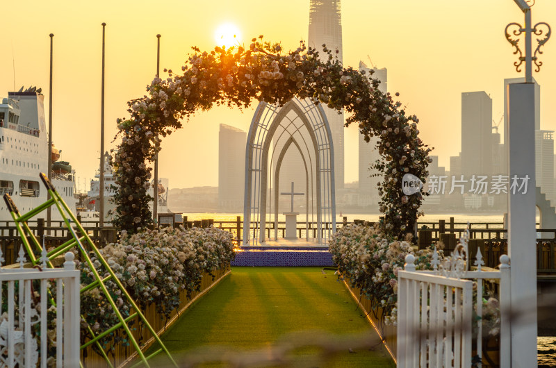 青岛奥帆基地婚礼典礼拍摄场所