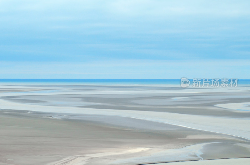 海滩沙滩海岸线