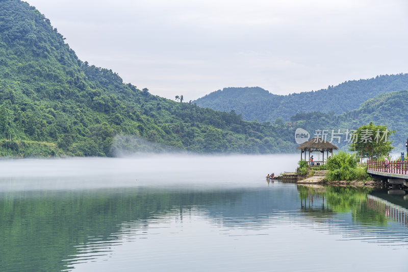 建德新安江江南水乡风景