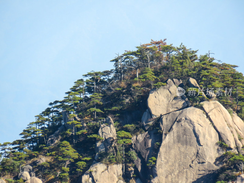 中国安徽黄山旅游风光