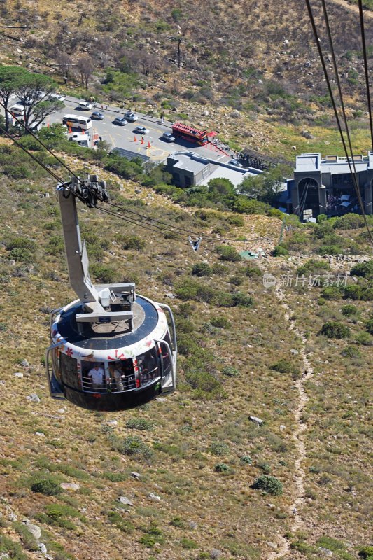 南非开普敦，桌山Table Mountain，观光缆车