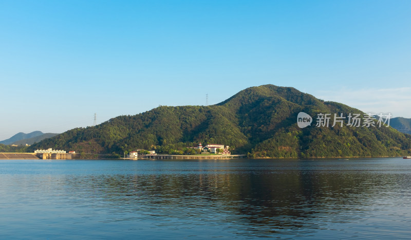 浙江省杭州市临安区青山湖景色