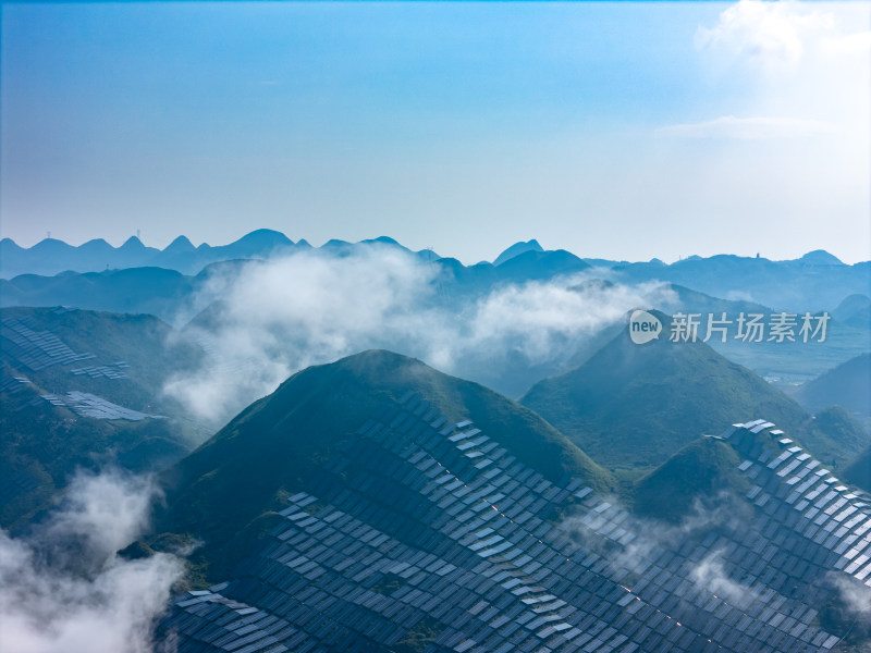 贵州山地光伏喀斯特地貌