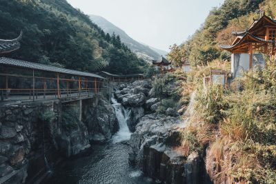 天目山大峡谷风光