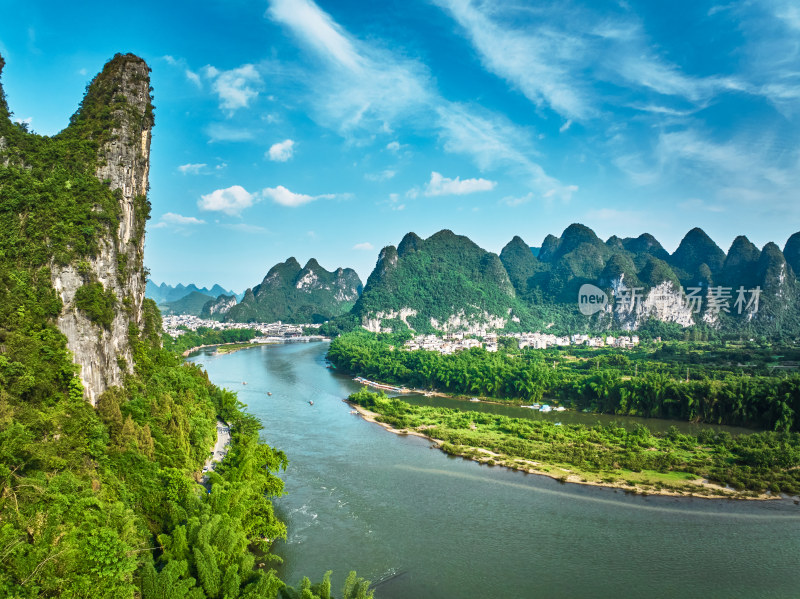 桂林九马画山风光美景