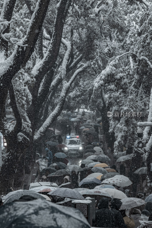 长沙雪景