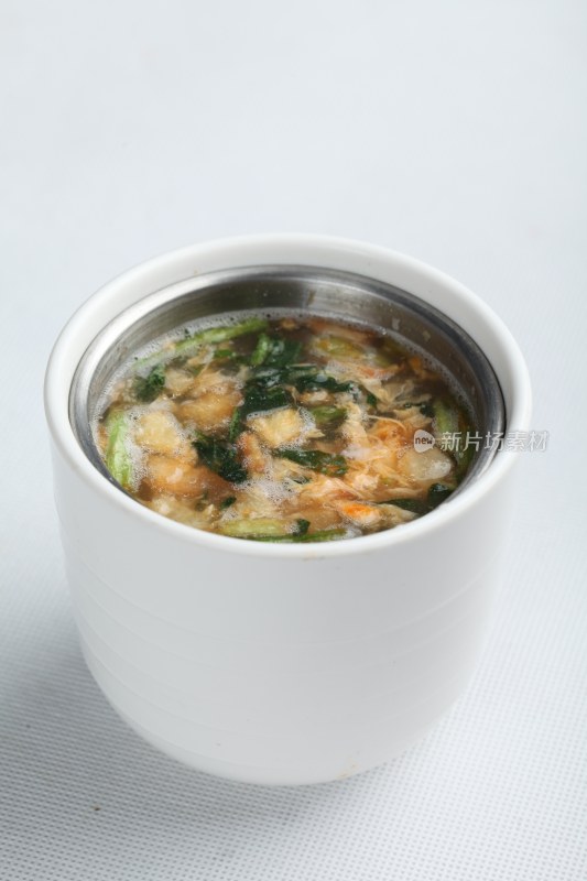 韭菜虾仁汤