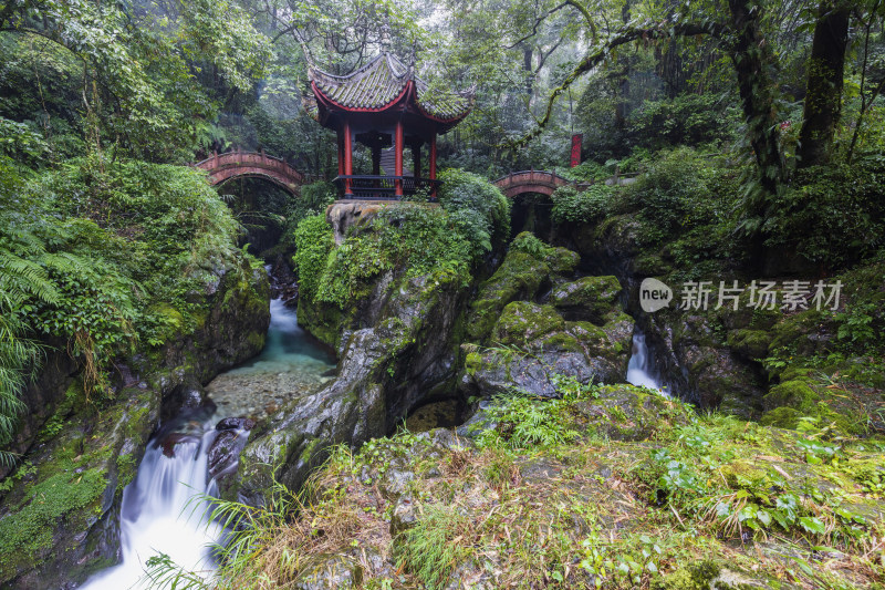 四川峨眉山清音阁