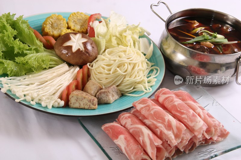 羊肉小火锅套餐