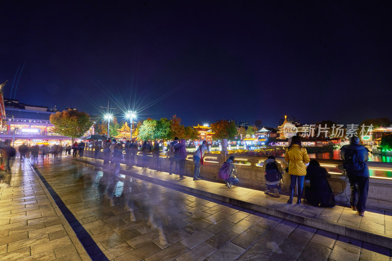 南京秦淮河夜景