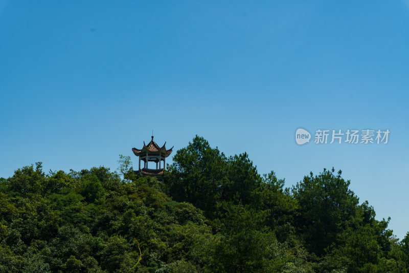 自然风光航拍森林山脉高山延时自然天空旅游