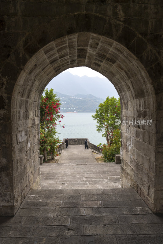 重庆奉节夔州古城开济门