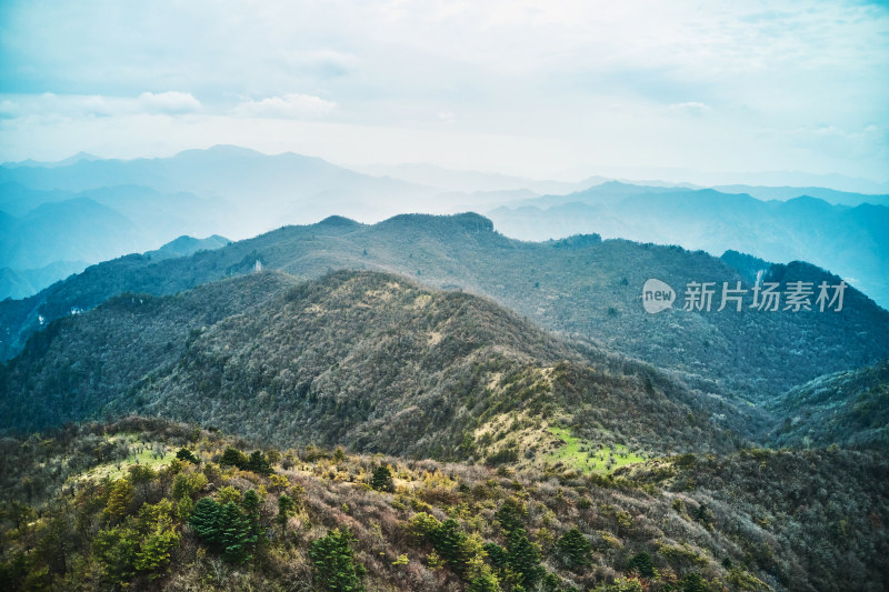 神秘的原始神农架林区