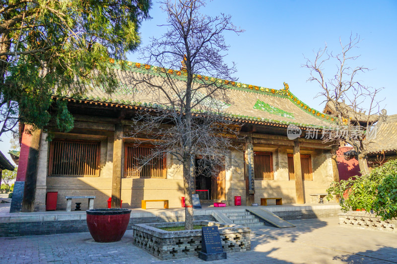 山西晋中市平遥县彩塑艺术馆双林寺