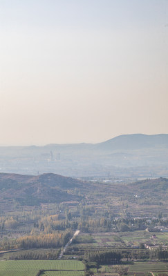 山景与植被远景