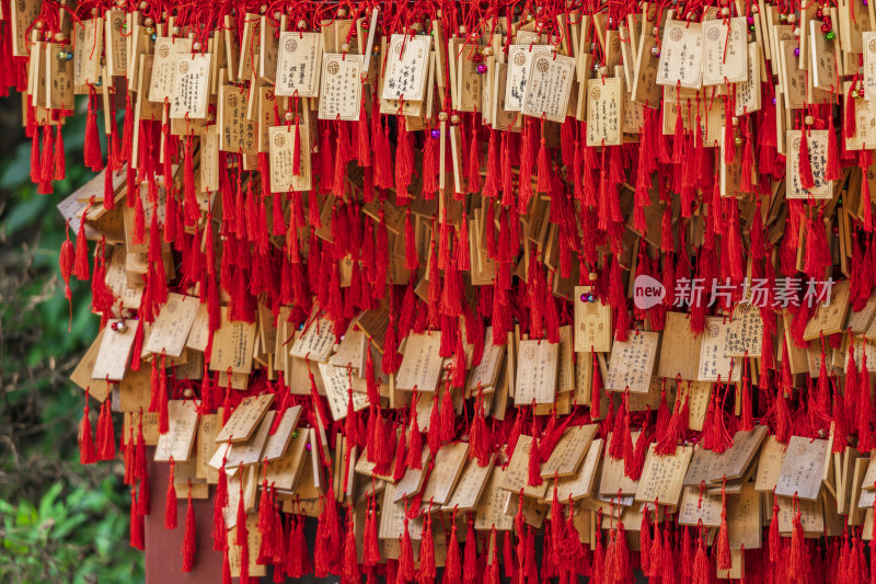 杭州西湖三天竺法镜寺三生石风光