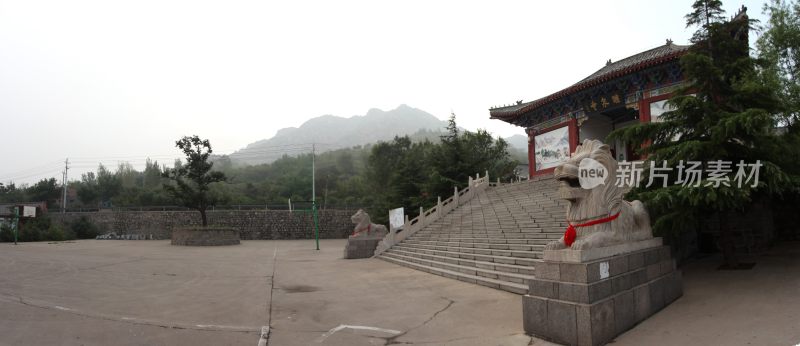 山东著名旅游景点醴泉寺建筑风格