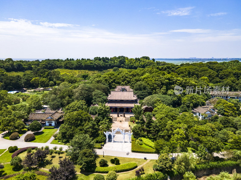 湖南岳阳洞庭湖君山岛 