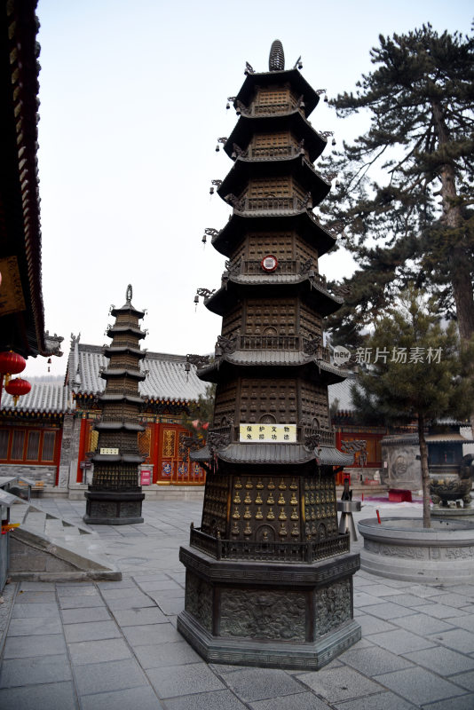 山西五台山寺庙建筑群