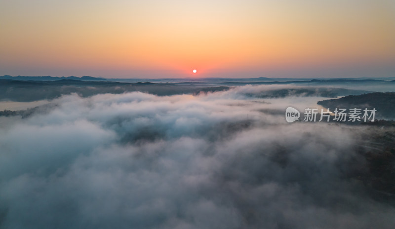 日出山水自然风景