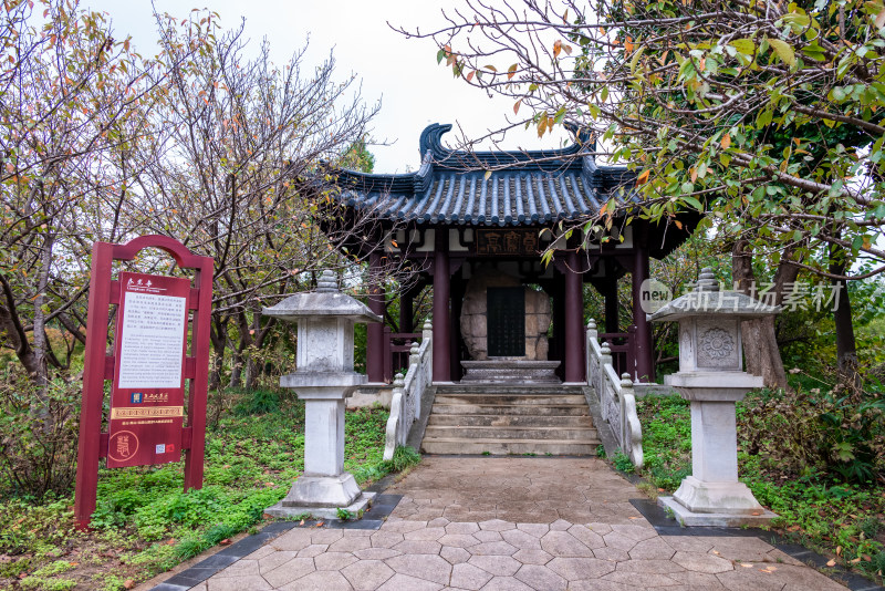 江苏镇江市焦山风景区建筑风景