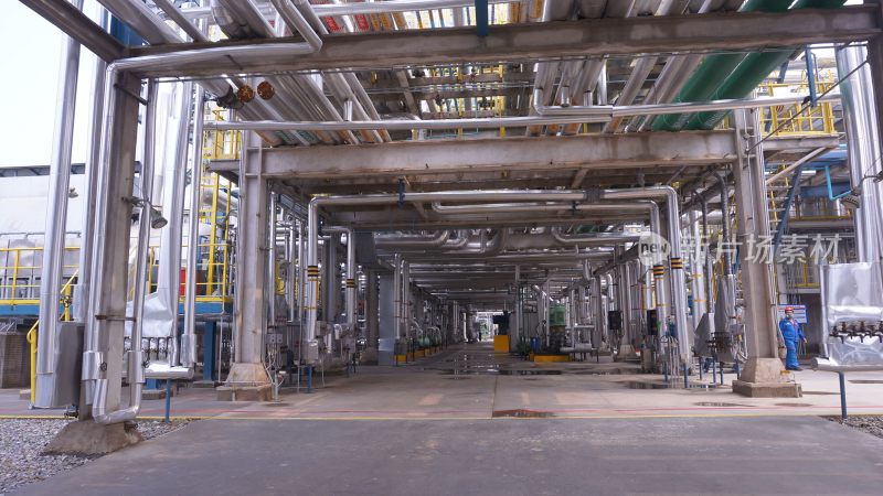 工业工厂管道设施场景