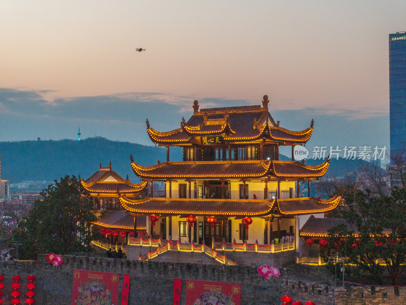 长沙天心阁夜景