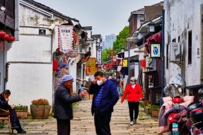 绍兴仓桥直街历史街区