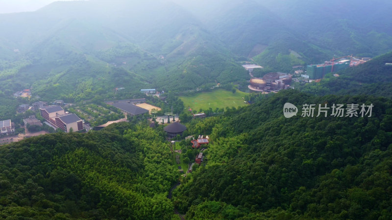 湖州莫干山竹海航拍