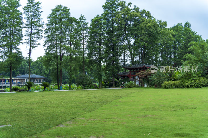 武汉东湖磨山景区风光