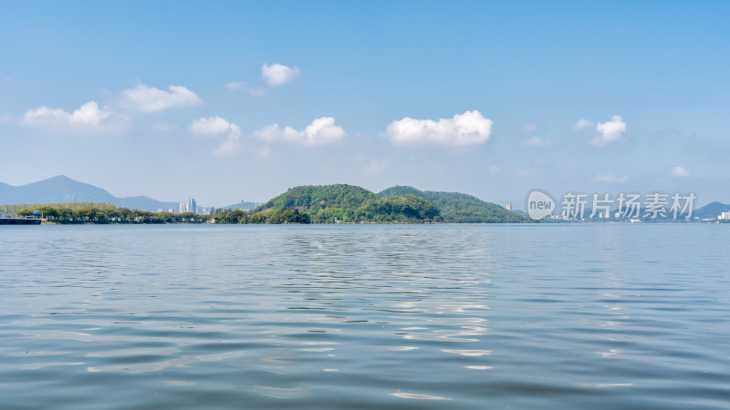 湖北黄石磁湖团城山远景