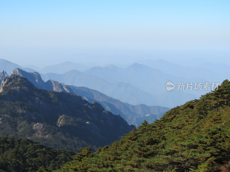 中国安徽黄山旅游风光