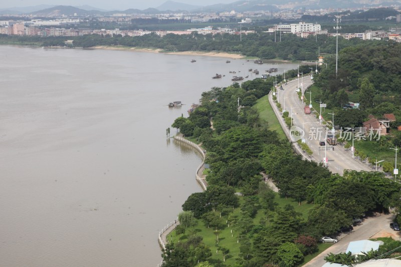 广东东莞：企石镇城市风光