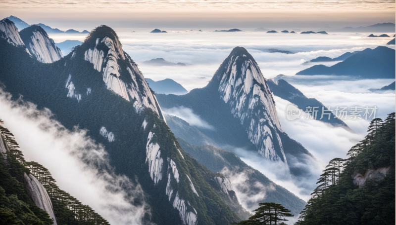 华山自然美景