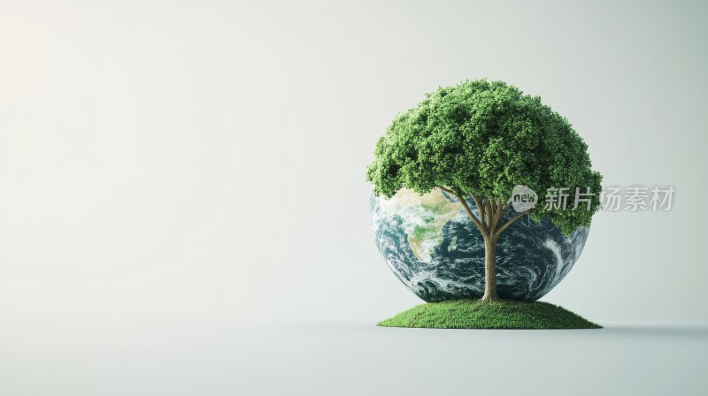 保护环境绿色地球 绿色低碳爱护环境 地球