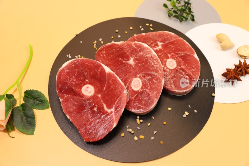 盐池滩羊 后腿切片 后腿肉 炖肉 烧烤 煎烤