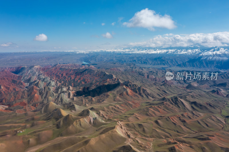 丹霞地貌的壮丽景观