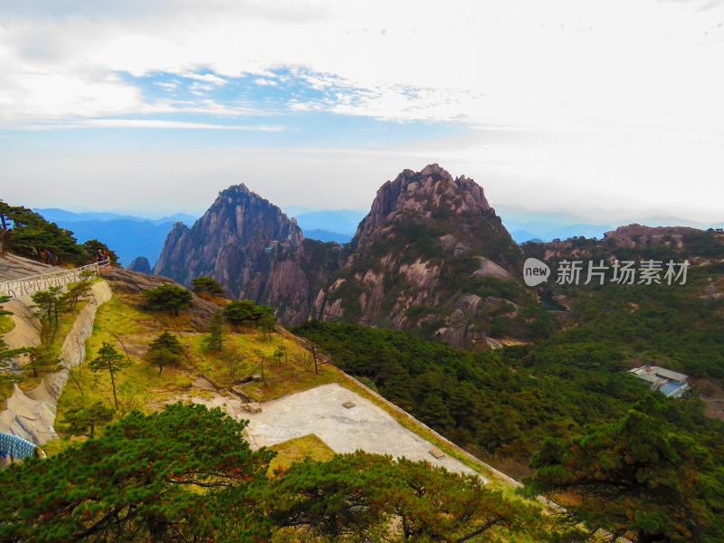 中国安徽黄山旅游风光