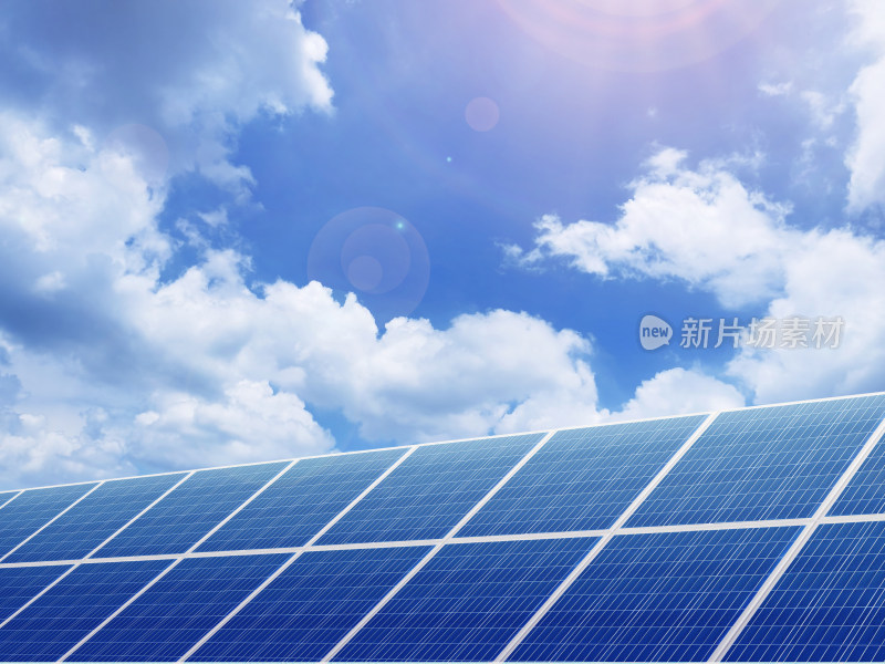太阳能光伏发电光伏板能源设施
