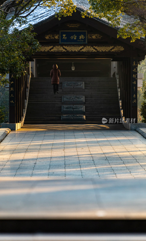 无锡长广溪石塘桥景点景观