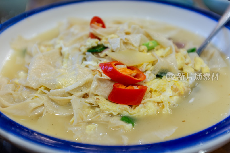 浙江台州特色美食 农家豆腐皮